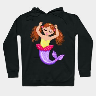 Little Ballerina Mermaid Hoodie